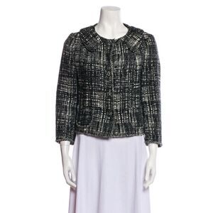 prada 2011 tweed pattern evening jacket Size US6 IT42